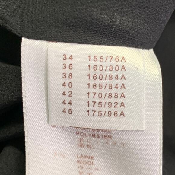 LOUIS VUITTON Size 8 Black Midnight Blue Acetate Blend Sleeveless Cocktail Dress - Picture 9 of 10